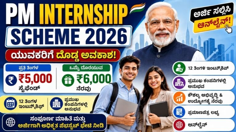 PM Internship Scheme 2026