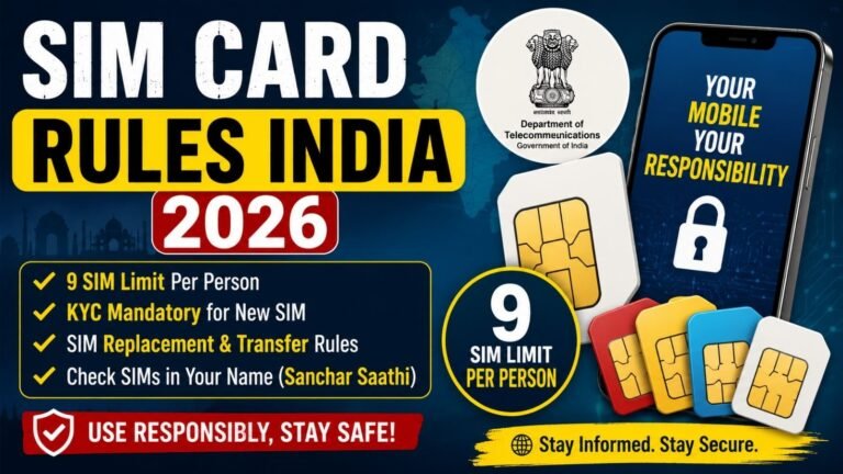 Sim Card Rules India